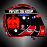 MY HELMET for F1 2020: JC MOUSTAGUA – BLACK VERSION