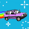 Fiat Panda 900 i.e. | the Nyan Panda livery.