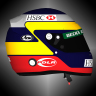 CLASSIC HELMET for F1 2020: Pedro DE LA ROSA 2001