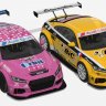 2 Skins for Audi TT Cup