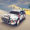 Il Gorillona_White Lancia Delta HF Integrale Martini Racing