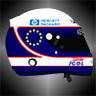 CLASSIC HELMET for F1 2020: Bertrand GACHOT 1994