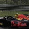 RED BULL Black Helmet