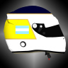 CLASSIC HELMET for F1 2020: Carlos REUTEMANN