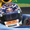 RedBull Helmet Albon inspired