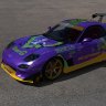 Evangelion EVA - 01 skin for RX7 FD3S Re Amemiya