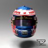 Jenson Button 2012 Helmet - ACSPRH Compatible