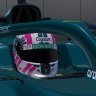 ACSPRH Hulkenberg 2022 Aston Martin Helmet