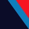 BMW E30 GrA/DTM Dark blue Hotwheels