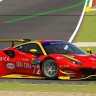 Ferrari 488 GT3 Evo Scuderia Baldini #72 Gai Stefano-Panciatici Nelson CIGT 2022 Livery