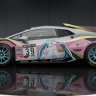 Hatsune Miku livery for Lamborghini Huracan Super Trofeo