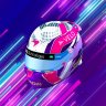 Neon Mclaren Helmet