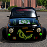 Modders Squadra Corse Fiat 695 minicar Monster Energy skin