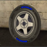 Michelin rally tire texture