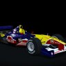 Fina/Bastos Opel Fictional F1 Liveries for RSS 2000 V10