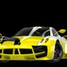 Huayra Black+Yellow Skin