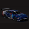 AC skin Ford Mustang GT3 (Daytona 24h 2024) #64