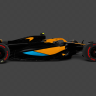 RSS Formula Hybrid 2023 Mclaren MCL60 No sponsors