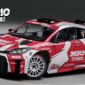 TOYOTA GR YARIS RALLY2 BY LUIS FERREIRA - SKIN MRF TYRES- DELIRIO WORKS