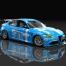 ALFA ROMEO GIULIA GT4 BY ASSETTOCORSAMODS - SKIN ALFA BLUE 2