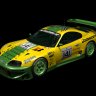 TOYOTA SUPRA JGTC BY KOLDO & VERDES GARAGE - SKIN IKU yellow