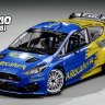 FORD FIESTA MK8 RALLY2 EVO BY RGT MODS SKIN OSCARPALACIO BY DELIRIO WORKS