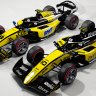 Invicta Racing 2024 F2 Livery Pack (Maini/Bortoleto)