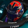 Felipe Drugovich Aston Martin Helmet (ASCPRH V2 REQUIRED)