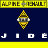 Jidé 1600 S "LM" Alpine Renault Pack -  #27 #28 #29 #30