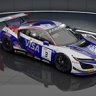 Honda NSX EVO RB/VISA F1