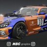 Speedhunters AMG Fantasy livery Blue/Orange