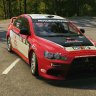 Mitsubishi Lancer Evo X Ralliart Livery