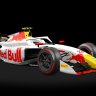 ACFL F2 2024 Red Bull White Livery by Easy Design