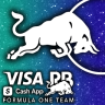 VRC Formula Alpha 2024 Visa Cash App RB VCARB01 Las Vegas Livery