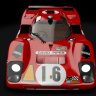 Ferrari 512M Le Mans 1971 Chris Craft/David Piper #16