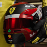 Ferrari Custom Helmet Denmark Flag