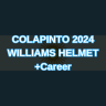 Franco Colapinto 2024 Williams Helmet (+CAREER)