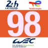 #98, Aston Martin Vantage GTE, Northwest AMR, WEC/Le Mans 2022, 4k