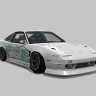 WDTS Nissan 180sx flames livery(skin)
