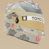 TOYOTA UNIQLO helmet by @thedhd_