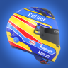 Fernando Alonso My Team Helmet
