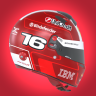 Charles Leclerc 2025 Imola GP Helmet