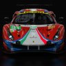 Ferrari 488 GTE skins for URD Ferrucci 448T EGT