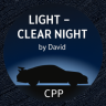Custom Preview Preset "ClearNight Silhouette – by David"