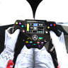 2018 Mercedes-AMG W09 Steering Wheel Skin for RSS Formula Hybrid 2018