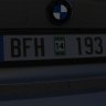 Sweden License Plate