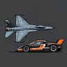 Ace Combat Style HUD - Inspired Minimalist Fighter Jet Interface