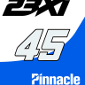 #45 Tyler Reddick Pinnacle 23XI Atlanta Autotrader 400