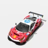 #16 Charles Leclerc SF26 inspired livery for Ferrari 488 gt3