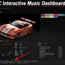 Assetto Corsa Interactive Menu Music Dashboard - Auto Mute When start race